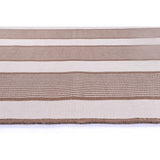 Miami Taupe Stripe Indoor Outdoor Rug