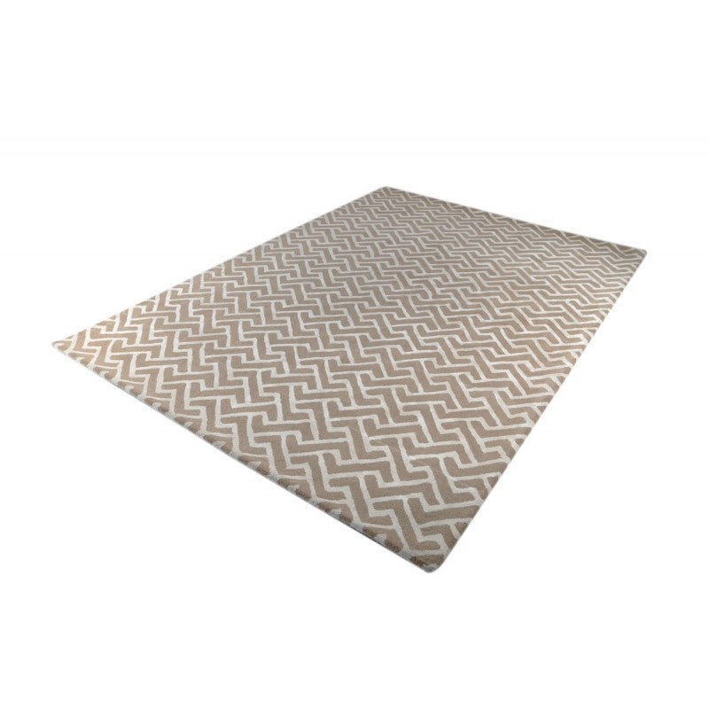 Artisan - Opulence Labirent Rug Taupe White