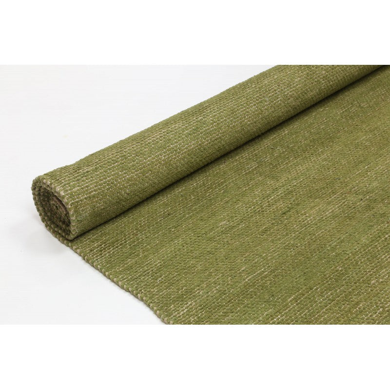 Pemba Cotton Chenille Olive Rug