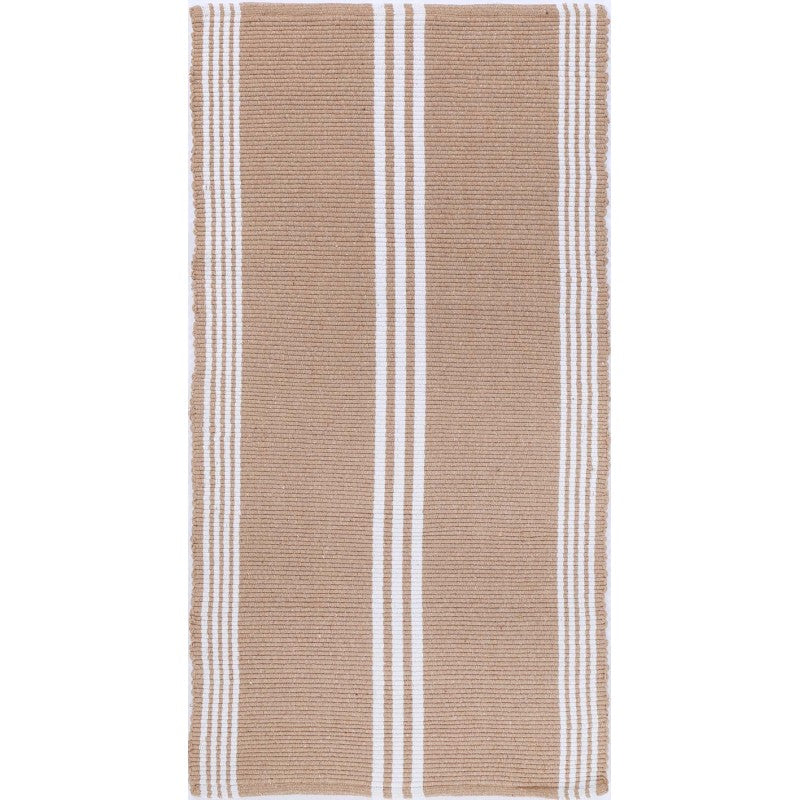 Roger Taupe Cotton Mat - Rug