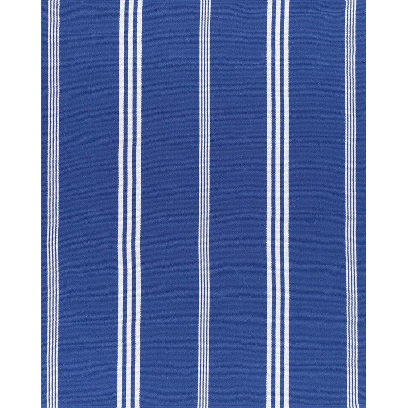 Roger Navy Cotton Mat - Bath Mat