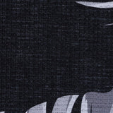 Zahara Palm Black Rug