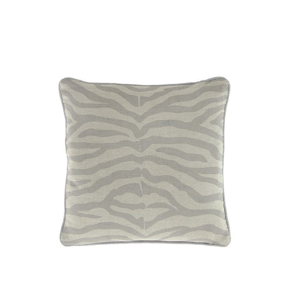 Zebra Cushion Grey 45x45cm