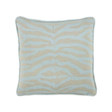 Zebra Cushion Pale Blue 60x60cm