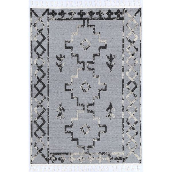 Archer Marrakech Rug Silver